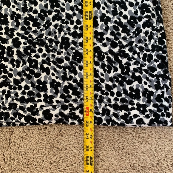 Ellen Tracy Dress Animal Print Two Pockets Size L - Picture 6 of 8